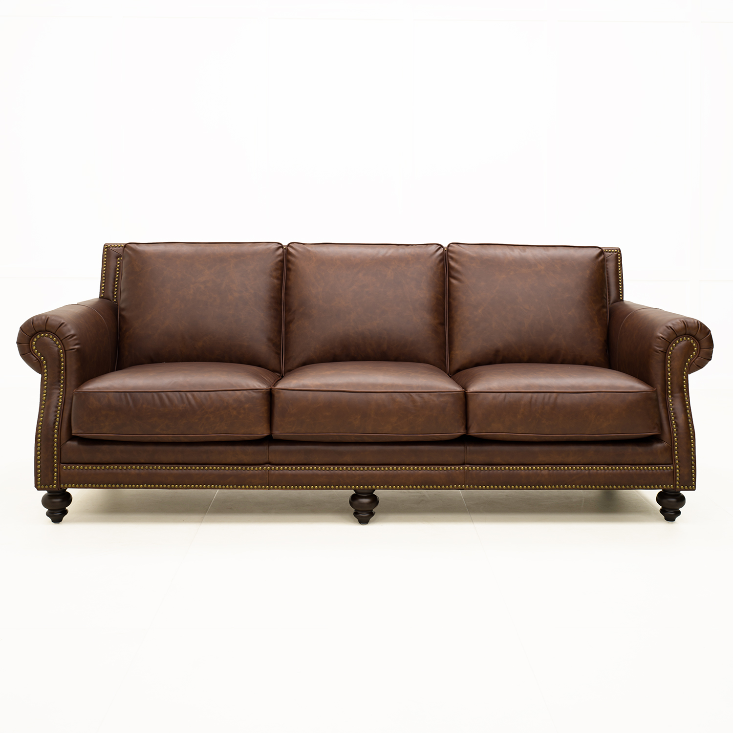 Enjina Home Bernhardt Leather Sofa