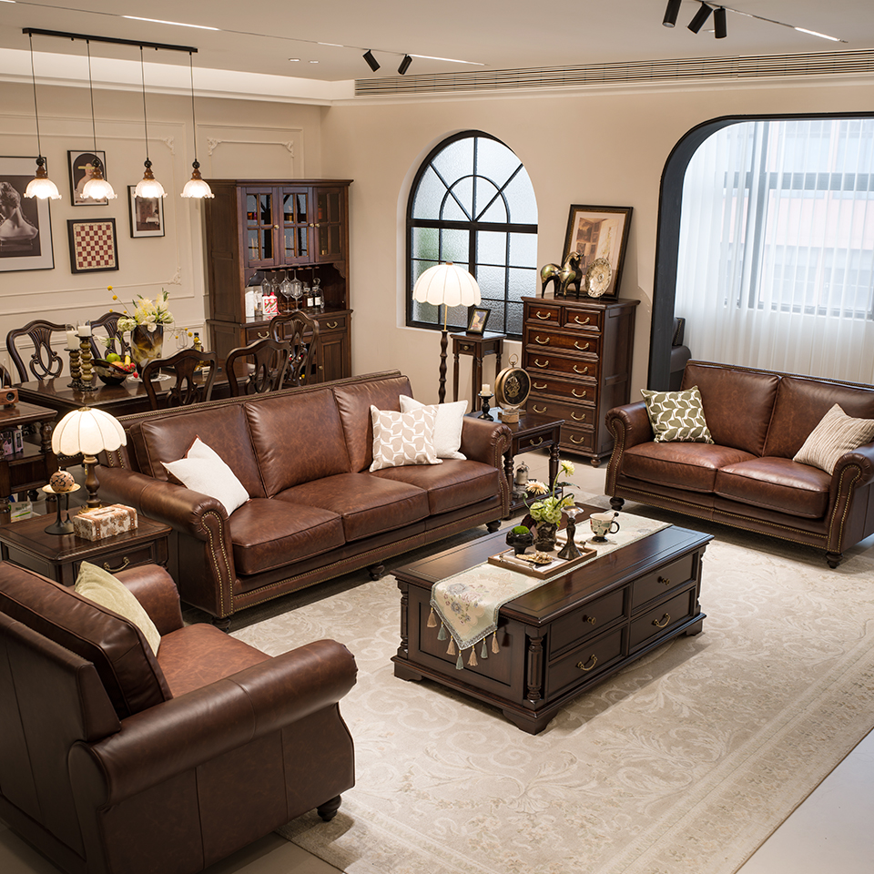 Enjina Home Bernhardt Leather Sofa