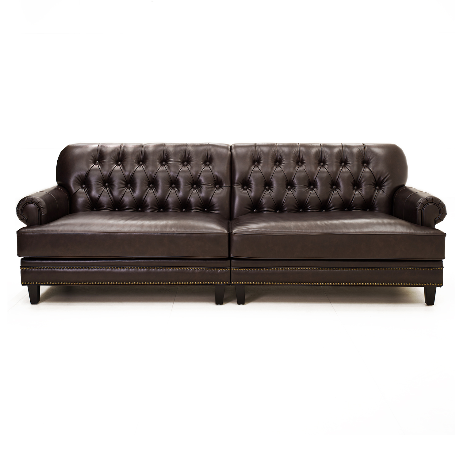 Enjina Home Hilstead Leather Sofa