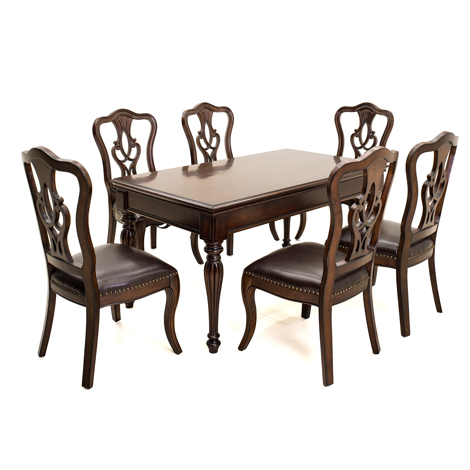Enjina Home Solid Wood Dining Table